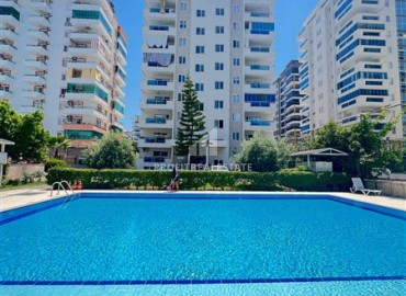 Furnished apartment 2+1 with separate kitchen, 120m², in a comfortable residence in Mahmutlar, Alanya ID-16947 фото-1