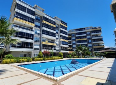 One bedroom apartment, 65m², in a premium residence 100m from the sea in the Kestel area ID-16950 фото-1