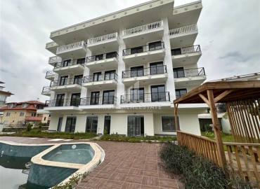 New one bedroom apartment, 50m² in a comfortable new building with excellent location in Kestel, Alanya ID-16953 фото-1