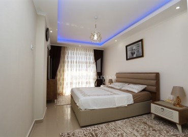 Furnished one bedroom apartment in a residence with facilities 100m from the sea in the Kestel area, Alanya ID-16972 фото-8