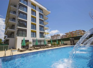 Ready to move in, one bedroom apartment, 60m², 100m from the sea in the Alanya - Tosmur area ID-16976 фото-1