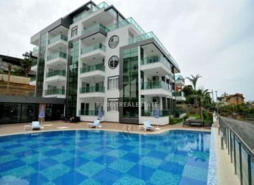 Apartment 1+1 with stylish interior, 70m², in a residence with excellent facilities in Kestel, Alanya ID-16980 фото-1