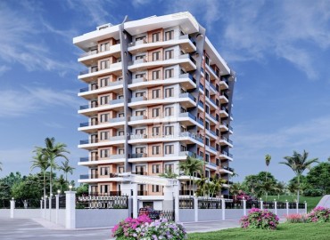 One bedroom apartment, 59m² in an elite residence under construction, in Avsallar, Alanya ID-16984 фото-3