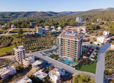 One bedroom apartment, 59m² in an elite residence under construction, in Avsallar, Alanya ID-16984 фото-10