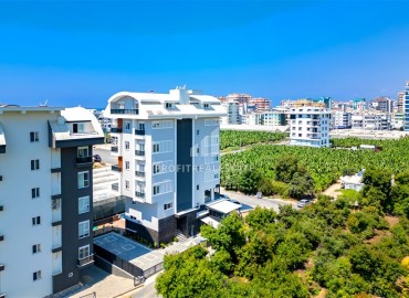 View one bedroom apartment, 55m² in a new residence with facilities 350m from the sea in Kargicak, Alanya ID-16989 фото-1