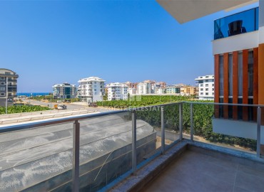 View one bedroom apartment, 55m² in a new residence with facilities 350m from the sea in Kargicak, Alanya ID-16989 фото-12