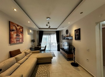 Furnished one bedroom apartment, 80m², in a premium residence in Oba, Alanya ID-16997 фото-3