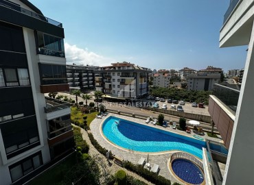 Furnished one bedroom apartment, 80m², in a premium residence in Oba, Alanya ID-16997 фото-14