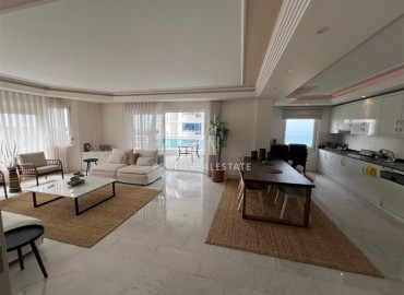 Luxury three bedroom apartment, 165m², on the first coastline in Tosmur, Alanya ID-16998 фото-2