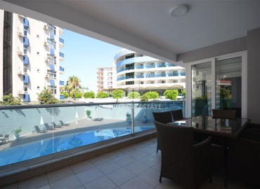 Stylish two bedroom apartment 111 m2, with a designer interior, 50 meters from the sea, Tosmur, Alanya ID-13693 фото-21