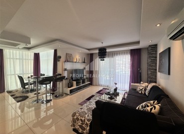 Stylish furnished apartment 2 + 1, 115 m2, in a residence with extensive facilities in Cikcilli, Alanya ID-12244 фото-2