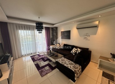 Stylish furnished apartment 2 + 1, 115 m2, in a residence with extensive facilities in Cikcilli, Alanya ID-12244 фото-3