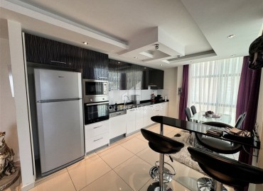 Stylish furnished apartment 2 + 1, 115 m2, in a residence with extensive facilities in Cikcilli, Alanya ID-12244 фото-5