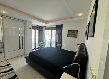 Stylish furnished apartment 2 + 1, 115 m2, in a residence with extensive facilities in Cikcilli, Alanya ID-12244 фото-9