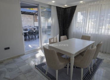 Furnished two-storey villa 3 + 1 by the sea in Alanya Konakli, 500m from the sea. ID-9847 фото-6