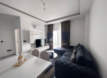 One bedroom furnished apartment, 55m², in a new comfortable residence, by the sea in Kargicak, Alanya ID-17010 фото-3