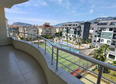 Three bedroom apartment, 150m², with mountain views, in a prestigious residence 800m from the sea in the Alanya Tosmur area ID-17018 фото-20