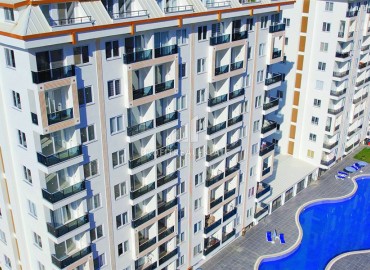 One bedroom apartment, 42m², in a premium residence, near a pine forest in the Avsallar area, Alanya ID-17019 фото-2