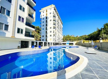 One bedroom apartment, 42m², in a premium residence, near a pine forest in the Avsallar area, Alanya ID-17019 фото-1