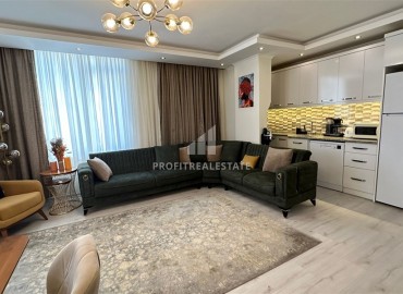 Fully furnished two bedroom apartment with a view, 90m², in a city-type house in Cikcilli, Alanya ID-17020 фото-3