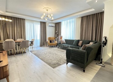 Fully furnished two bedroom apartment with a view, 90m², in a city-type house in Cikcilli, Alanya ID-17020 фото-1