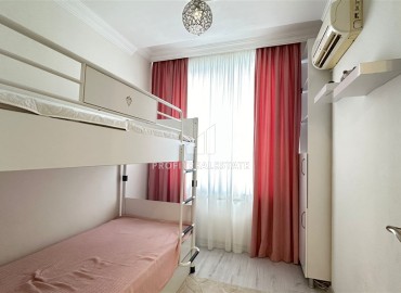 Укомплектованная видовая трехкомнатная квартира, 90м², в доме городского типа в Джикджилли, Алания ID-17020 фото-9