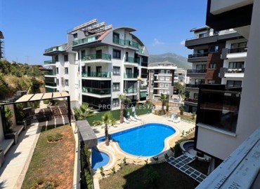 Apartment 1+1, 60m², with fine finishing in a comfortable residence in the Oba area, Alanya ID-17022 фото-10