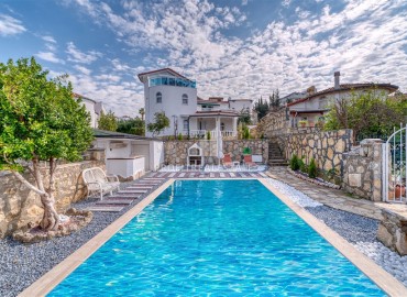 Private furnished villa 4+2, 220m², with private pool and land in Turkler, Alanya ID-17023 фото-1