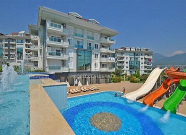 Elegant two bedroom apartment, 115m², in an elite residence in Oba, Alanya ID-17005 фото-1