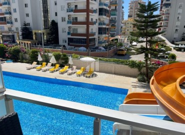 Magnificent furnished two bedroom apartment, 120m² in a modern residence in Mahmutlar, Alanya ID-17026 фото-14