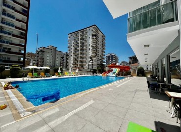 Magnificent furnished two bedroom apartment, 120m² in a modern residence in Mahmutlar, Alanya ID-17026 фото-16