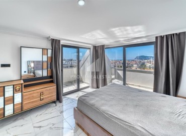 Elite penthouse 3+1, 120m², with a view of the sea and Alanya fortress in a new residence in the Oba area, Alanya ID-17035 фото-16