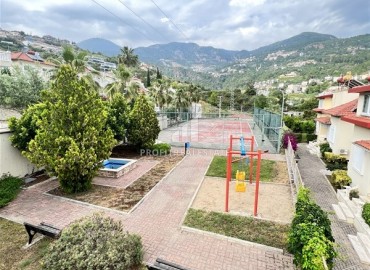 Two-storey furnished three-bedroom villa, 190m², with stunning views in Tepe, Alanya ID-17036 фото-17