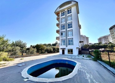 Furnished two bedroom apartment, 80m², in a new building with a swimming pool in Avsallar, Alanya at a great price ID-17038 фото-17