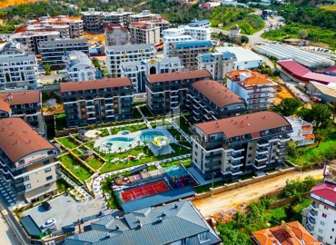 Luxury investment project in the European district of Oba, Alanya, apartments of layouts 1 + 1 2 + 1 3 + 1 4 + 1 cost from 52.000 € ID-5299 фото-4