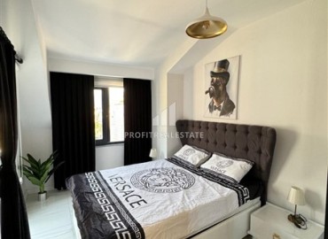 Luxury furnished duplex apartment 2+1, 300 meters from Keykubat beach, Alanya ID-17044 фото-11