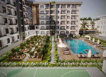 Elite project for your investment in Antalya: one bedroom and two bedroom apartment 60-90m² in Aksu, Altintas ID-17045 фото-2