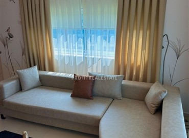 Furnished two bedroom apartment with sea and mountain views, on the first coastline, Kestel, Alanya, 135 m2 ID-15023 фото-4