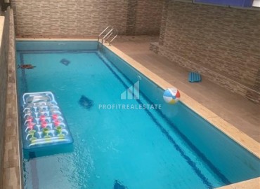 Furnished one bedroom apartment, 70m², in the center of Alanya in a residence with a swimming pool, within walking distance from the sea ID-17047 фото-20