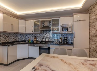 Apartment 2+1, 110m², with designer interior, close to the sea in a premium class residence in Oba, Alanya ID-17049 фото-8