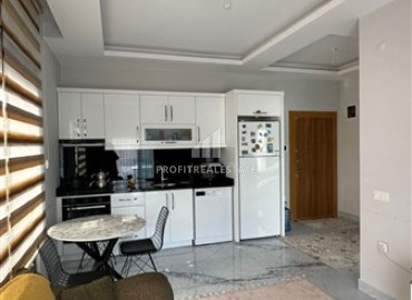 Affordable furnished one bedroom apartment, 55m², in a new building with a swimming pool in Mahmutlar, Alanya ID-17052 фото-1