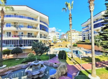 Cozy two bedroom apartment, 110m, with large glazed balconies, in an excellent residence in the Oba area, Alanya ID-17062 фото-15