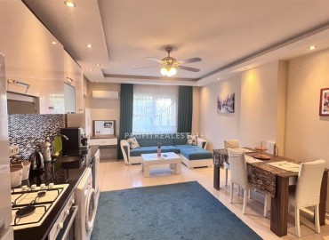 Spacious furnished apartment 1+1, 65m², in a premium class residence in the Alanya Tosmur area ID-17067 фото-3