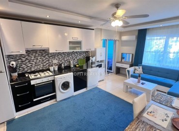 Просторная меблированная квартира 1+1, 65м², в комплексе премиум класса в районе Алании Тосмур ID-17067 фото-7