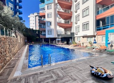 Spacious furnished apartment 1+1, 65m², in a premium class residence in the Alanya Tosmur area ID-17067 фото-20