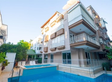 Renovated 2+1 apartment, 105m² with new furniture in an inexpensive residence in the Antalya area - Lara, 100m from the sea ID-17074 фото-1