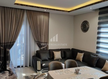 Designer apartment 1+1, 45m², in a premium residence with an excellent location by the sea in Kargicak, Alanya ID-17089 фото-2