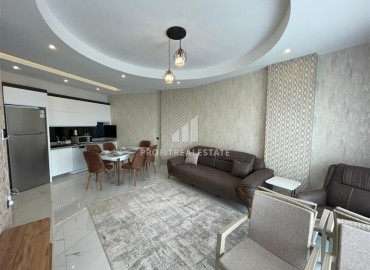 Elegant one bedroom apartment, 70m², with sea view in luxury residence, Kargicak, Alanya ID-17093 фото-2