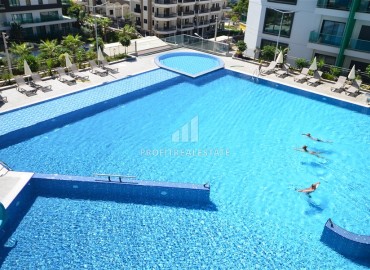 Elegant one bedroom apartment, 70m², with sea view in luxury residence, Kargicak, Alanya ID-17093 фото-13