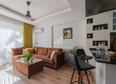 Apartment 2+1, 70m² with private garden 15m² and exclusive furniture in the area of Antalya - Lara, Fener ID-17094 фото-1